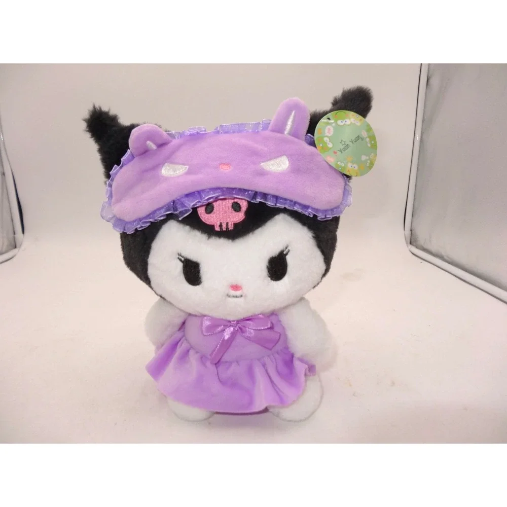 Sanrio Japan Official Plush Bedtime Sleep Mask Kuromi with Tag NEW!!!